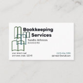 Carte De Visite Services de tenue de livres (Devant)