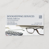 Carte De Visite Services de tenue de livres (Devant)