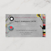 Carte De Visite Services de thérapie et de conseil (Dos)