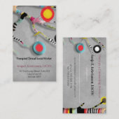 Carte De Visite Services de thérapie et de conseil (Devant / Derrière)