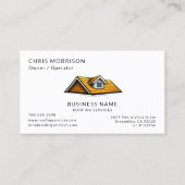 Carte De Visite Services de toiture professionnels Couvreur (Devant)