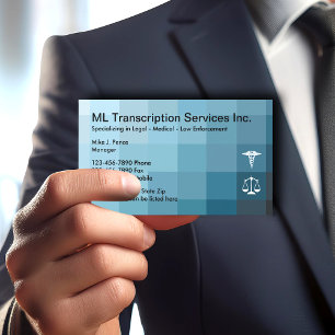 Carte De Visite Services de transcription