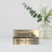 Carte De Visite Services de transport routier | Matériaux de const (Debout devant)