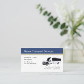 Carte De Visite Services de transport supérieurs (Debout devant)