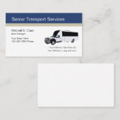 Carte De Visite Services de transport supérieurs (Devant / Derrière)