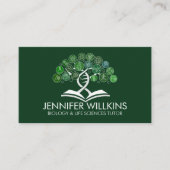 Carte De Visite Services de tutorat en biologie scientifique - ens (Devant)