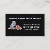 Carte De Visite Services de vidange (Devant)