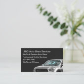 Carte De Visite Services de vitrage automobile mobile (Debout devant)