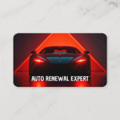 Carte De Visite 🚗 Services de voiture Détail Auto Care (Devant)