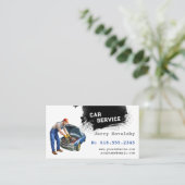 Carte De Visite Services de voiture | Pièces de voiture (Debout devant)