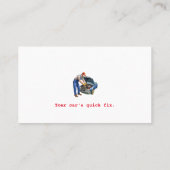 Carte De Visite Services de voiture | Pièces de voiture (Dos)