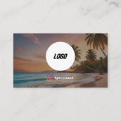 Carte De Visite Services de voyage (Dos)