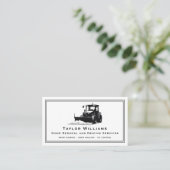 Carte De Visite Services D'Enlèvement Et De Dégivrage De Neige Noi (Debout devant)