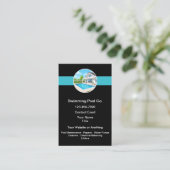 Carte De Visite Services d'entretien de piscine (Debout devant)