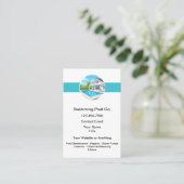 Carte De Visite Services d'entretien de piscine (Debout devant)