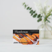 Carte De Visite Services des réparations de bricoleur (Debout devant)