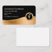 Carte De Visite Services des véhicules à moteur chics (Devant / Derrière)