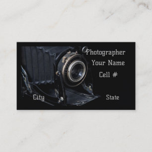 Carte De Visite Services d'événements de photographie