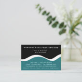 Carte De Visite Services d'excavation de construction moderne (Debout devant)