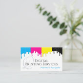 Carte De Visite Services d'impression numérique | Professionnel (Debout devant)