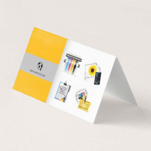 Carte De Visite Services d'impression numérique | Professionnel (Dos)