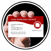 Carte De Visite Services d'inspection à domicile