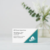 Carte De Visite Services d'inspection de maison (Debout devant)