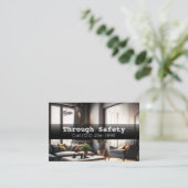 Carte De Visite Services d'inspection professionnelle de maison (Debout devant)