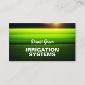 Carte De Visite Services d'irrigation QR personnalisé (Devant)