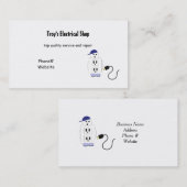 Carte De Visite Services électriques (Devant / Derrière)