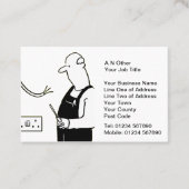Carte De Visite Services électriques (Devant)
