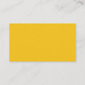 Carte De Visite Services Électriques - Bleu & Jaune (Dos)