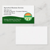 Carte De Visite Services Et Machines Agricoles (Devant / Derrière)