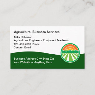Carte De Visite Services Et Machines Agricoles