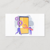 Carte De Visite Services et ventes de réparation de téléphone cell (Dos)
