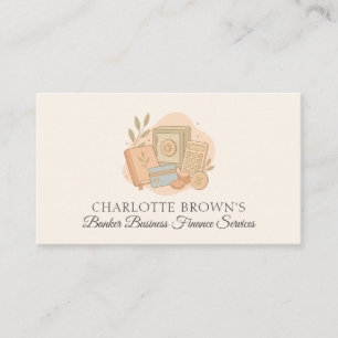 Carte De Visite Services financiers bancaires