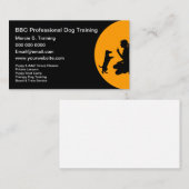 Carte De Visite Services formation professionnels de chien (Devant / Derrière)