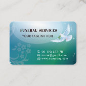Carte De Visite Services funéraires (Devant)