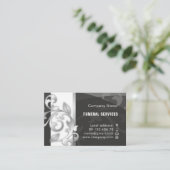 Carte De Visite Services funéraires (Debout devant)