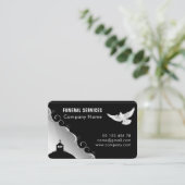 Carte De Visite Services funéraires (Debout devant)