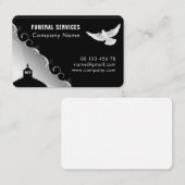 Carte De Visite Services funéraires (Devant / Derrière)