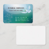 Carte De Visite Services funéraires (Devant / Derrière)