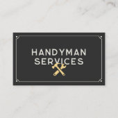 Carte De Visite Services Handyman (Devant)