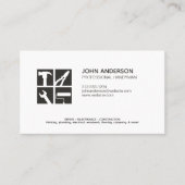 Carte De Visite Services Handyman Professionnels Modernes (Devant)