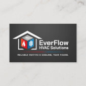Carte De Visite Services HVAC (Devant)