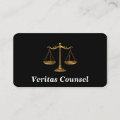 Carte De Visite Services juridiques / Avocat / Procureur (Devant)