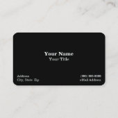 Carte De Visite Services juridiques / Avocat / Procureur (Dos)