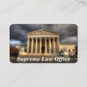 Carte De Visite Services juridiques / Avocat / Procureur (Devant)