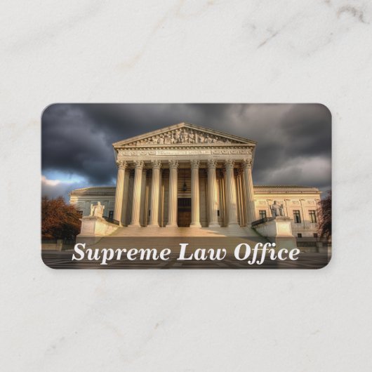 Carte De Visite Services juridiques / Avocat / Procureur (Devant)