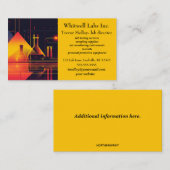 Carte De Visite Services Lab modifiables (Devant / Derrière)